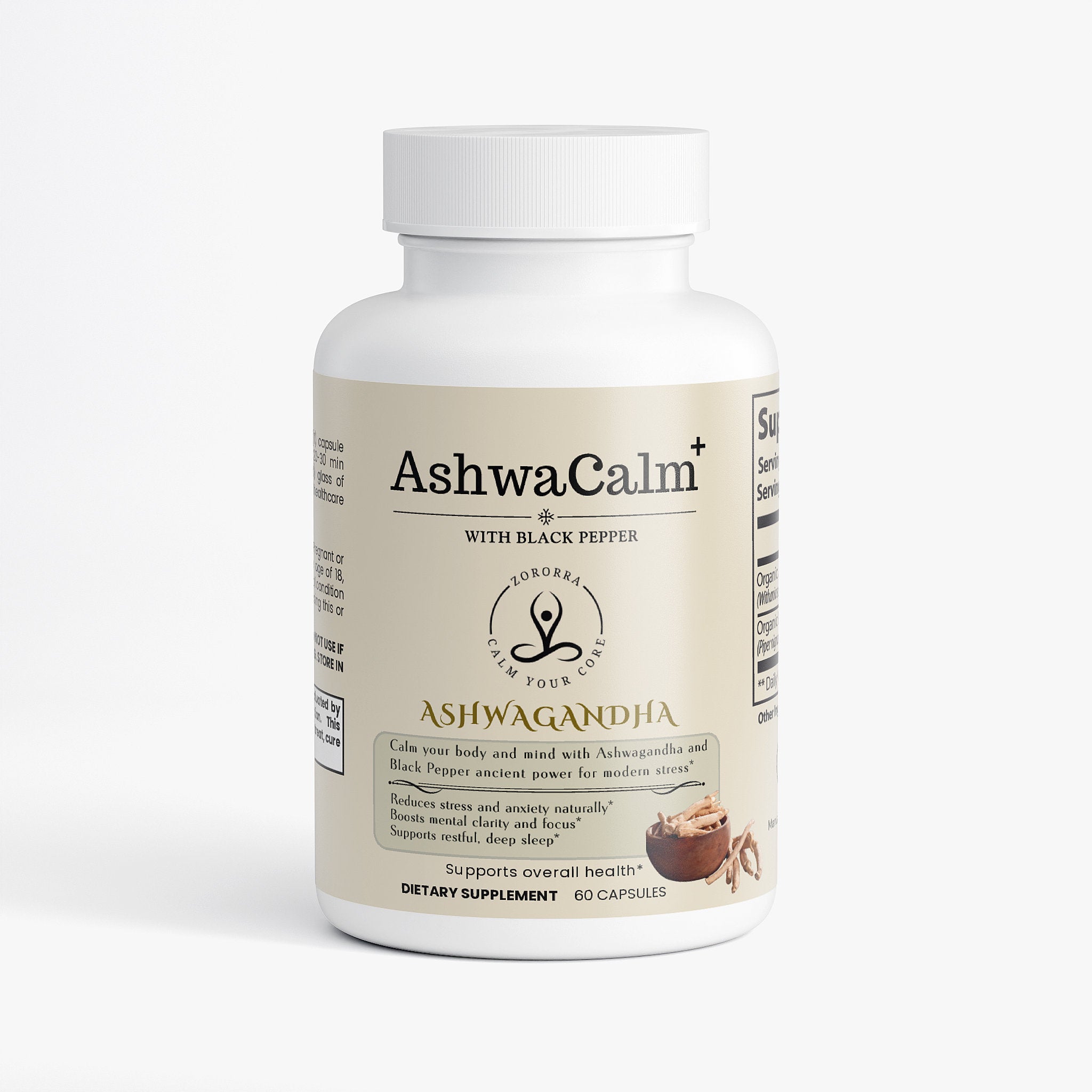 Feel Calm, Focused & Energized – Naturally with AshwaCalm+ - Zororra