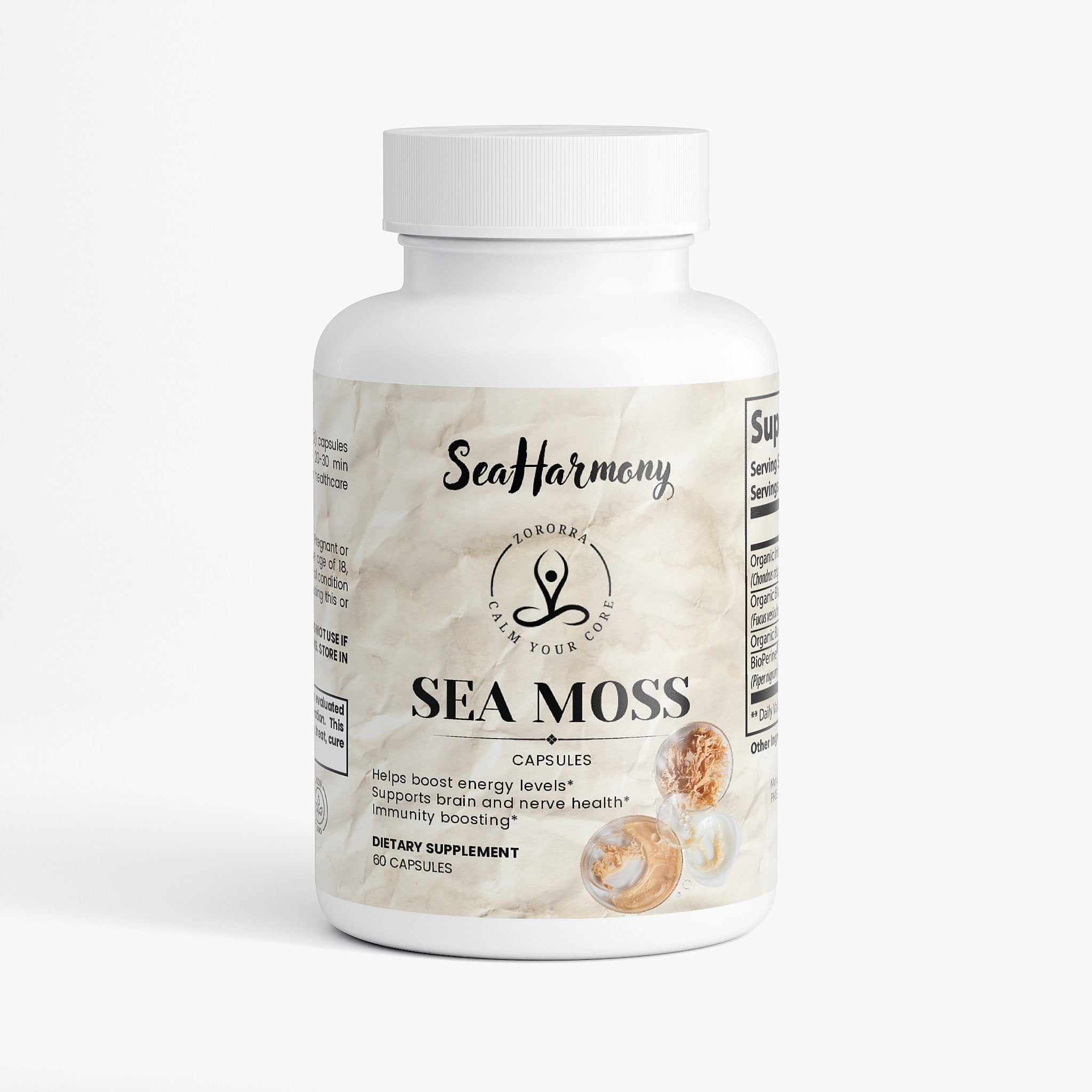 SeaHarmony – Organic Sea Moss - Zororra