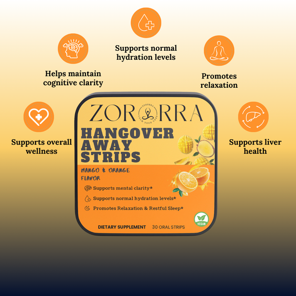Ayurvedic Hangover Strips  with Curcumin & Herbs
