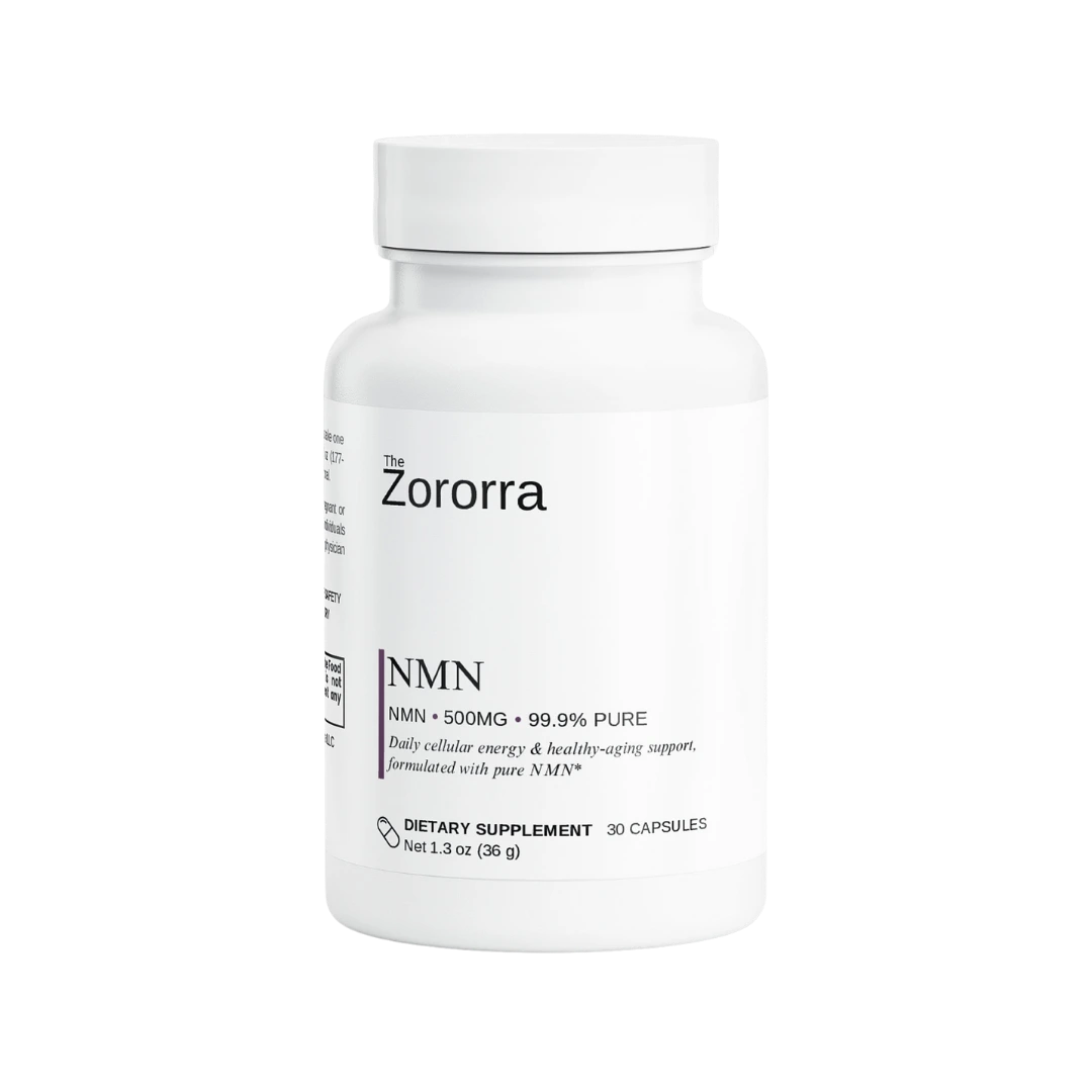 NMN supplement bottle