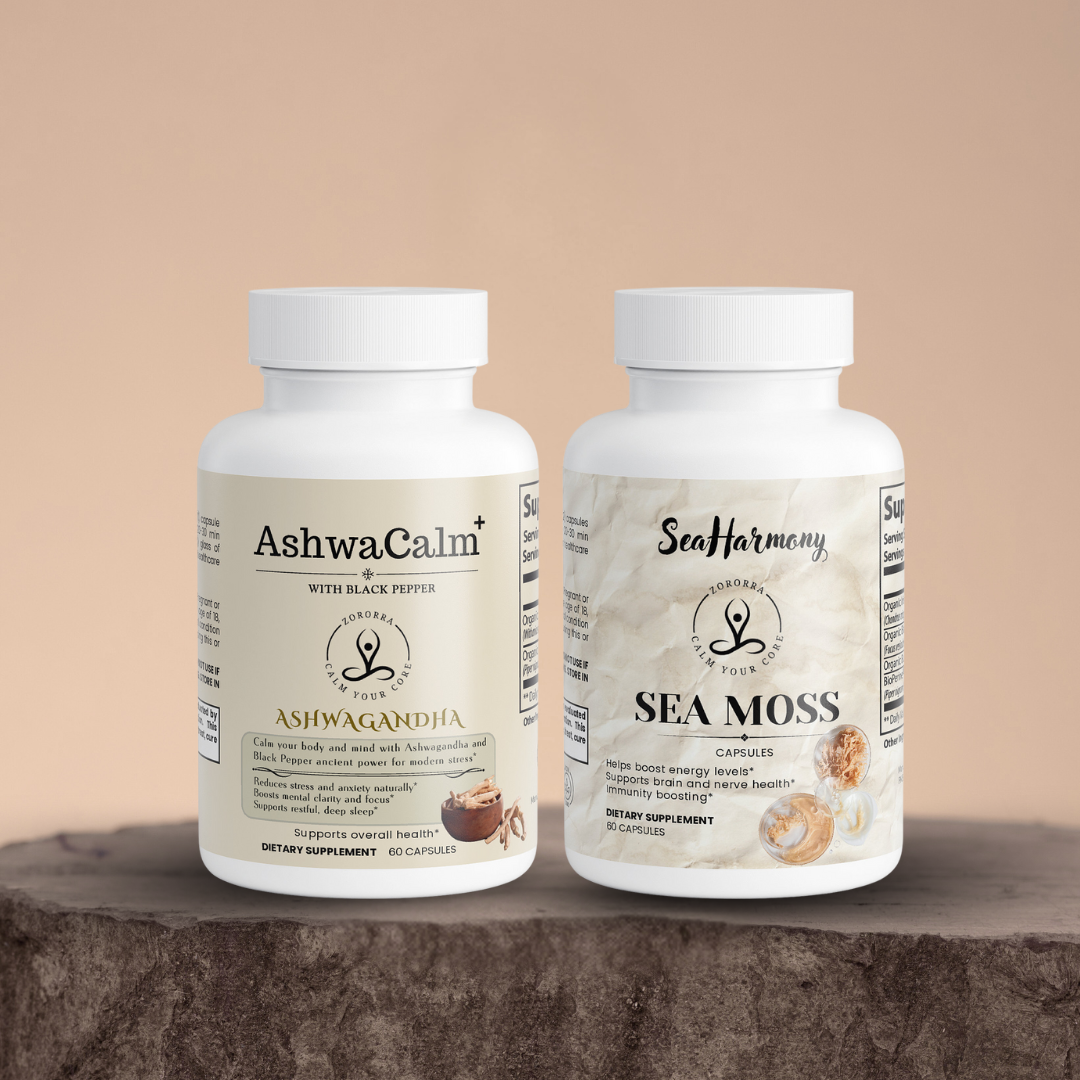 AshwaCalm+ & SeaHarmony ( Bundle Deal )